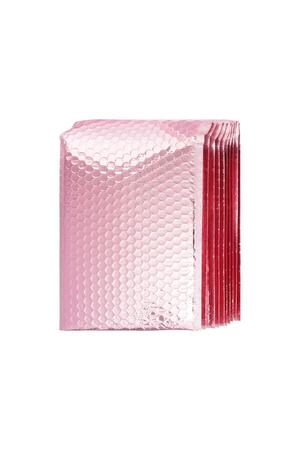 Enveloppe d'emballage 30x20 Rosé Plastique h5 