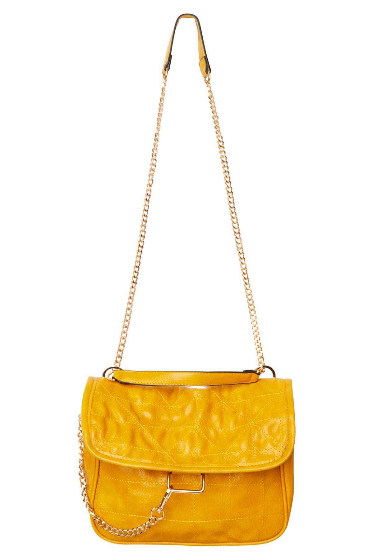Bag City Life Yellow PU Picture2