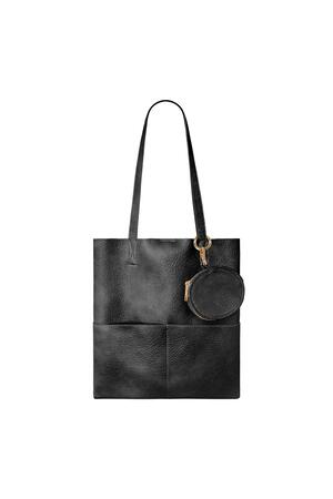 Bag Shopaway Black PU h5 