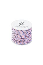 Pink / DIY Cord Multi Colors Pink Polyester Picture3