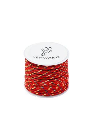 DIY Cord Multi Colors Oranje Polyester h5 