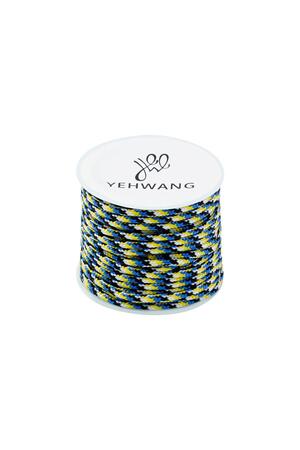 DIY Cord Multi Colors Blauw Polyester h5 