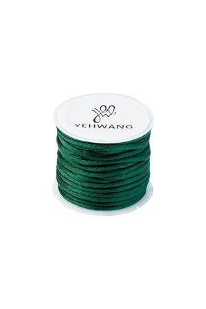 DIY Cord Winter Colors Green Polyester h5 