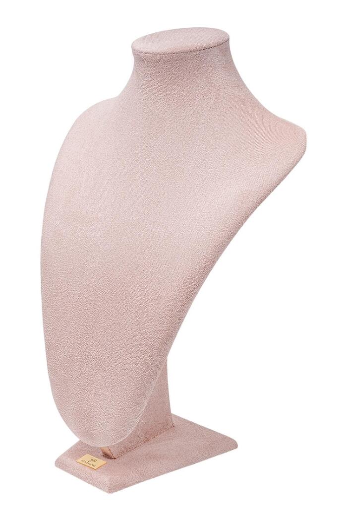 Busto maniquí “Simplicity” Rosa bebé Nylon Imagen2