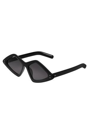 Des lunettes de soleil Retro Noir Métal One size h5 