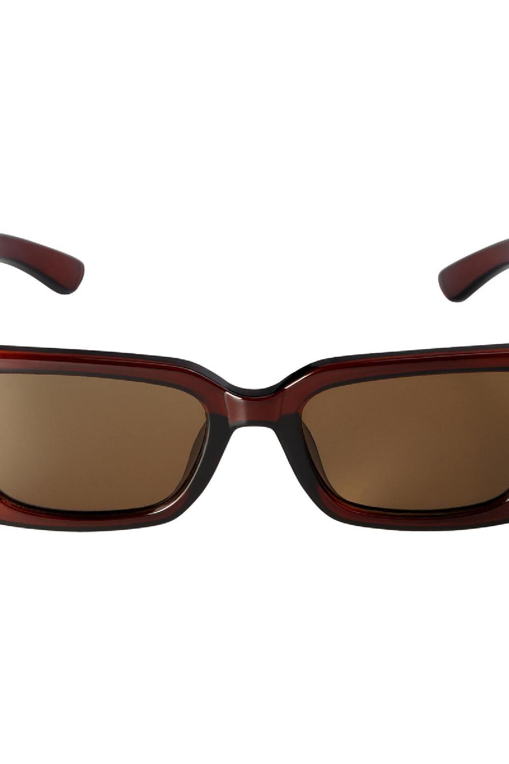 Sunglasses Trendy Brown Metal One size h5Picture2