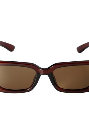 Sunglasses Trendy Brown Metal One size h5 Picture2