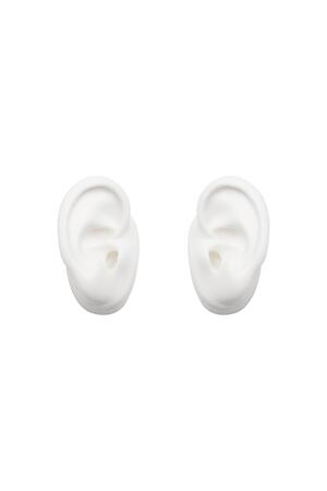 Display Ear Set Weiß Kunststoff h5 