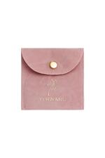 Pink / Mücevher çantası Pink Polyester Resim3