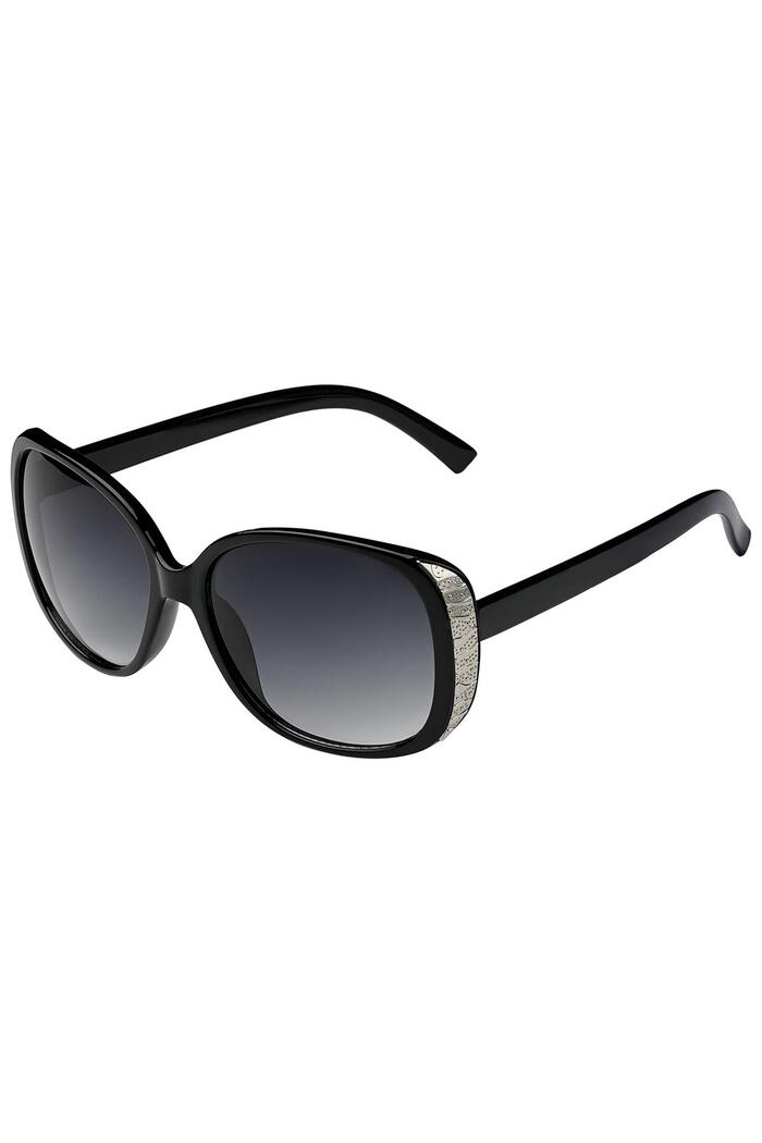 Sunglasses New Edge Black And Silver Black & Silver Plastic One size 