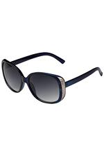 Blue & Silver / One size / Sunglasses New Edge Blue And Silver Blue & Silver Plastic One size 