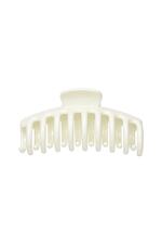 Off-white / Grote haarclip glanzende afwerking Off-white Plastic Afbeelding3