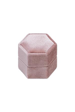 Velvet ring box Pink Flannel h5 