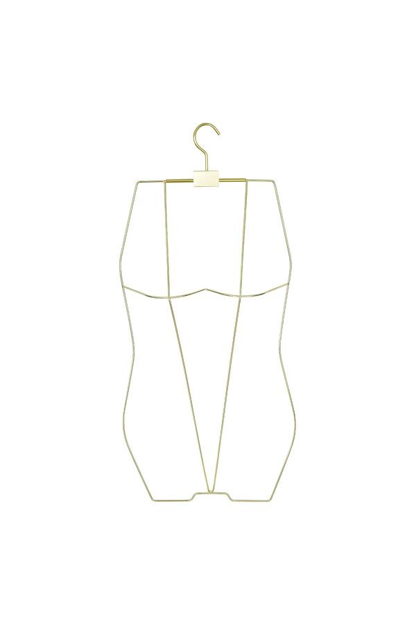 Clothing hanger swimwear Gold
