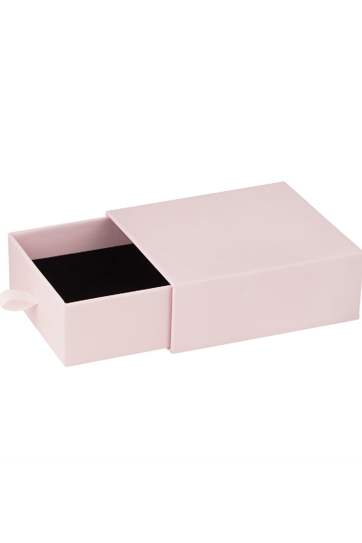 Extendable jewelry box Pink Paper Picture3