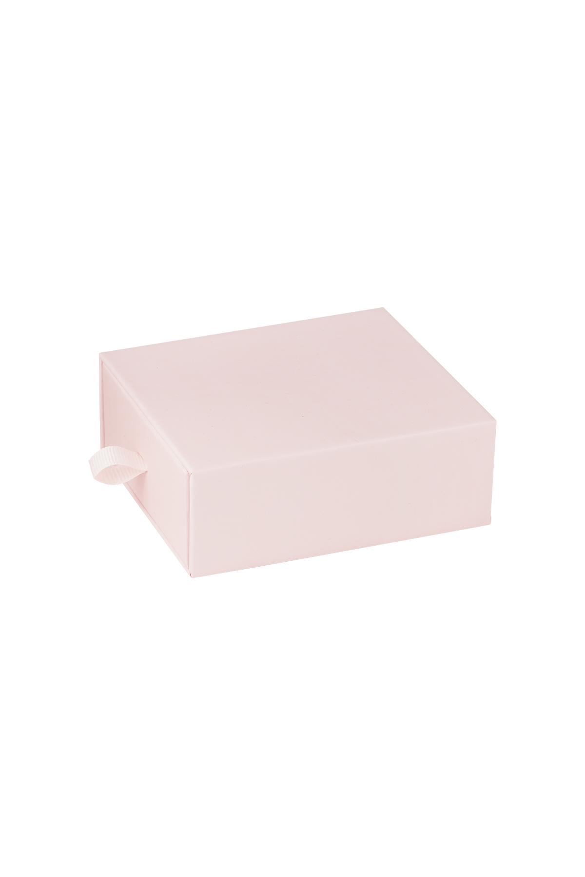 Extendable jewelry box Pink Paper