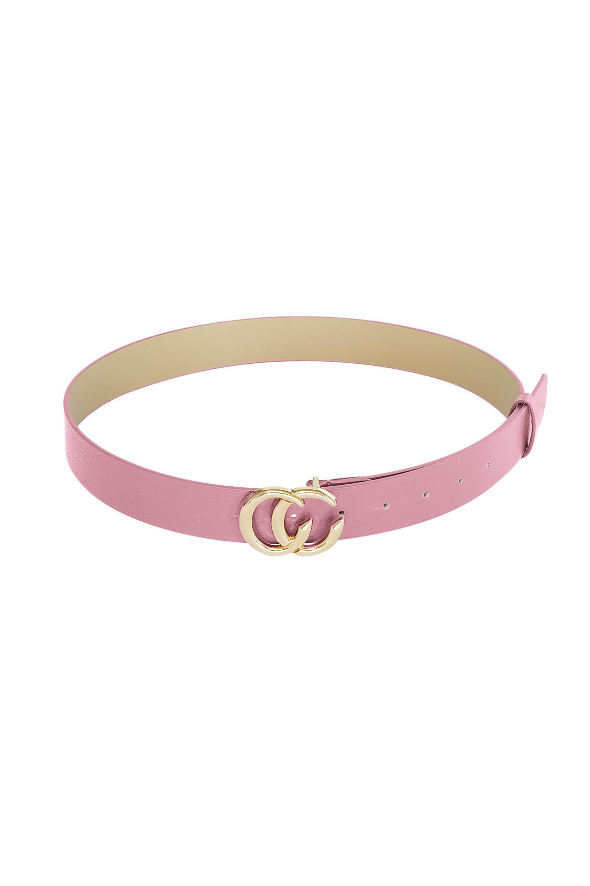 Ceinture colorée CC Rose Polyuréthane h5 