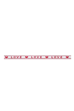 Armband lint Love Off-white Polyester h5 