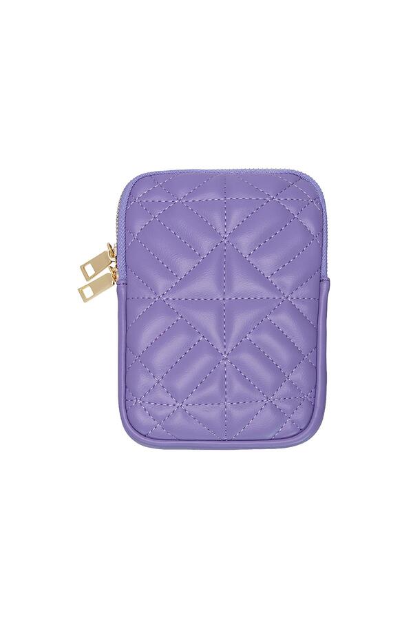 Phone bag PU Purple