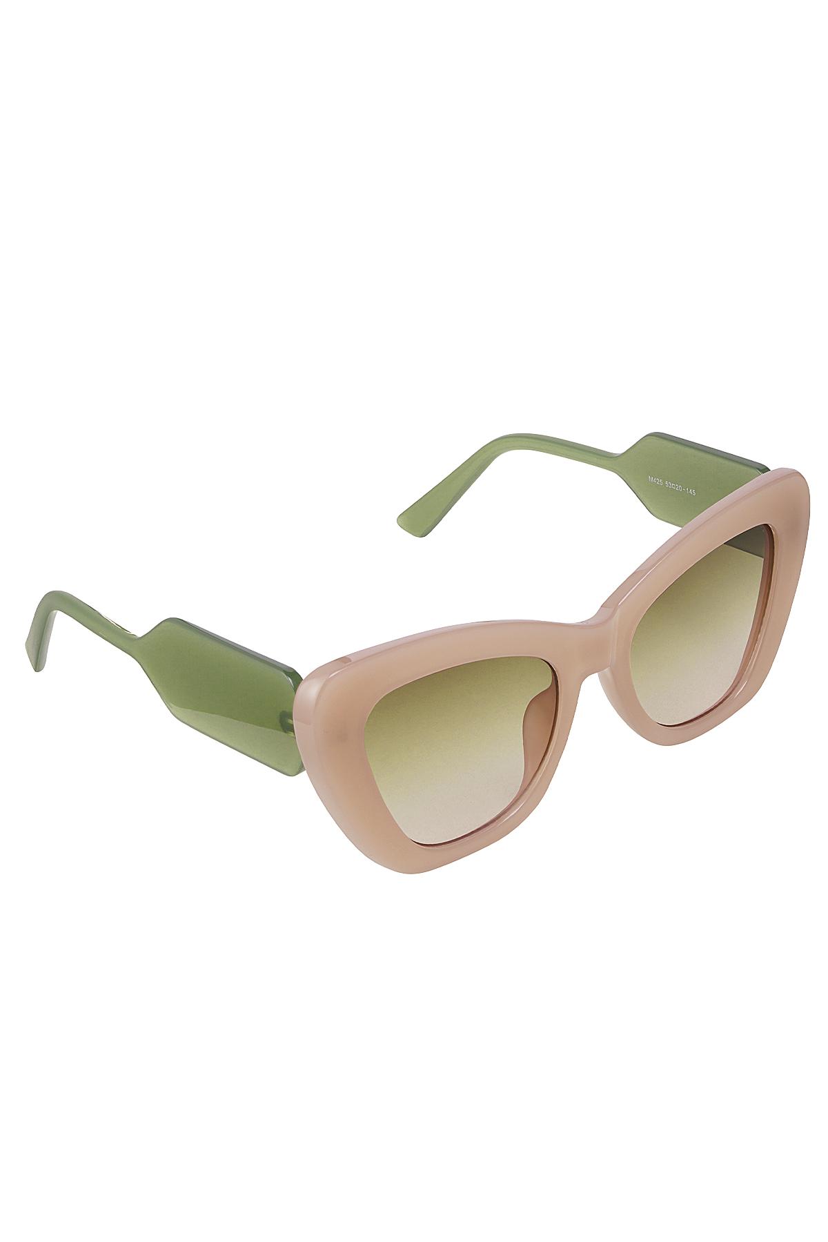 Sunglasses big frame Pink PC One size h5 