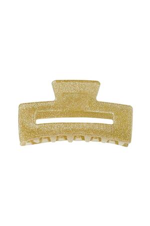 Hair clip glitter Gold Sheet Material h5 