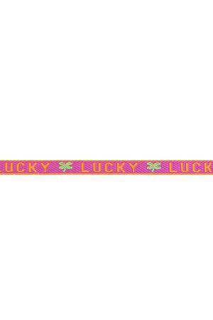 Armbandband Lucky Fuchsia Polyester h5 