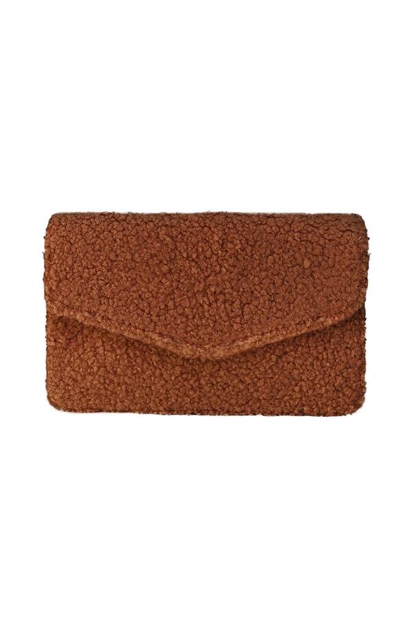 Handbag teddy basic Brown Polyester