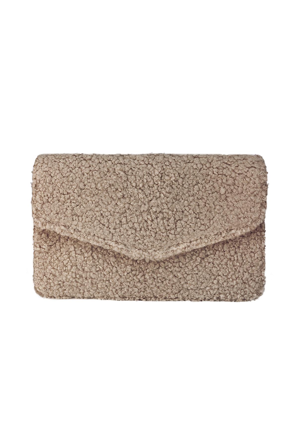 Handtasche Teddy Basic Taupe Polyester