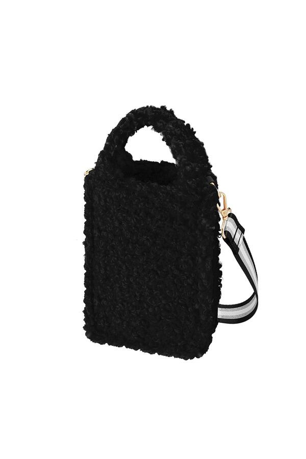 Handbag teddy small Black Polyester