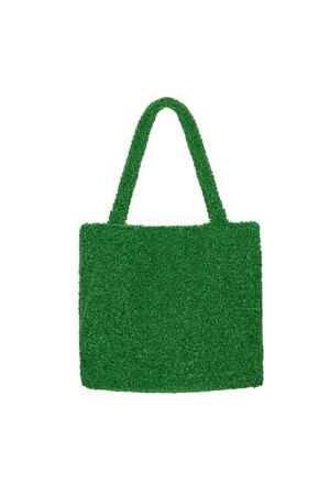 Acheteur en peluche Vert Polyester h5 