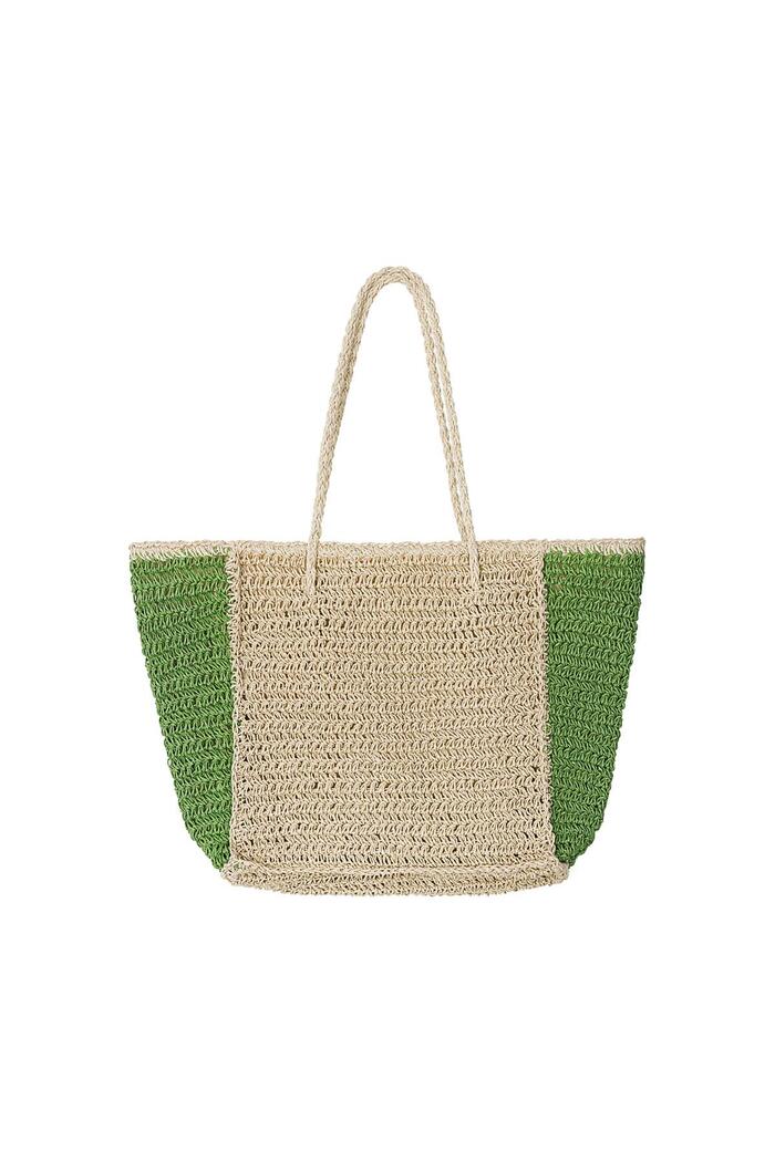 Beach bag - green Paper 
