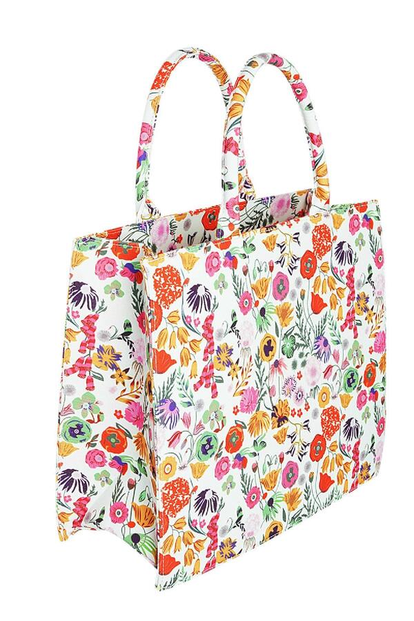 Shopper floral print Multi Polyester