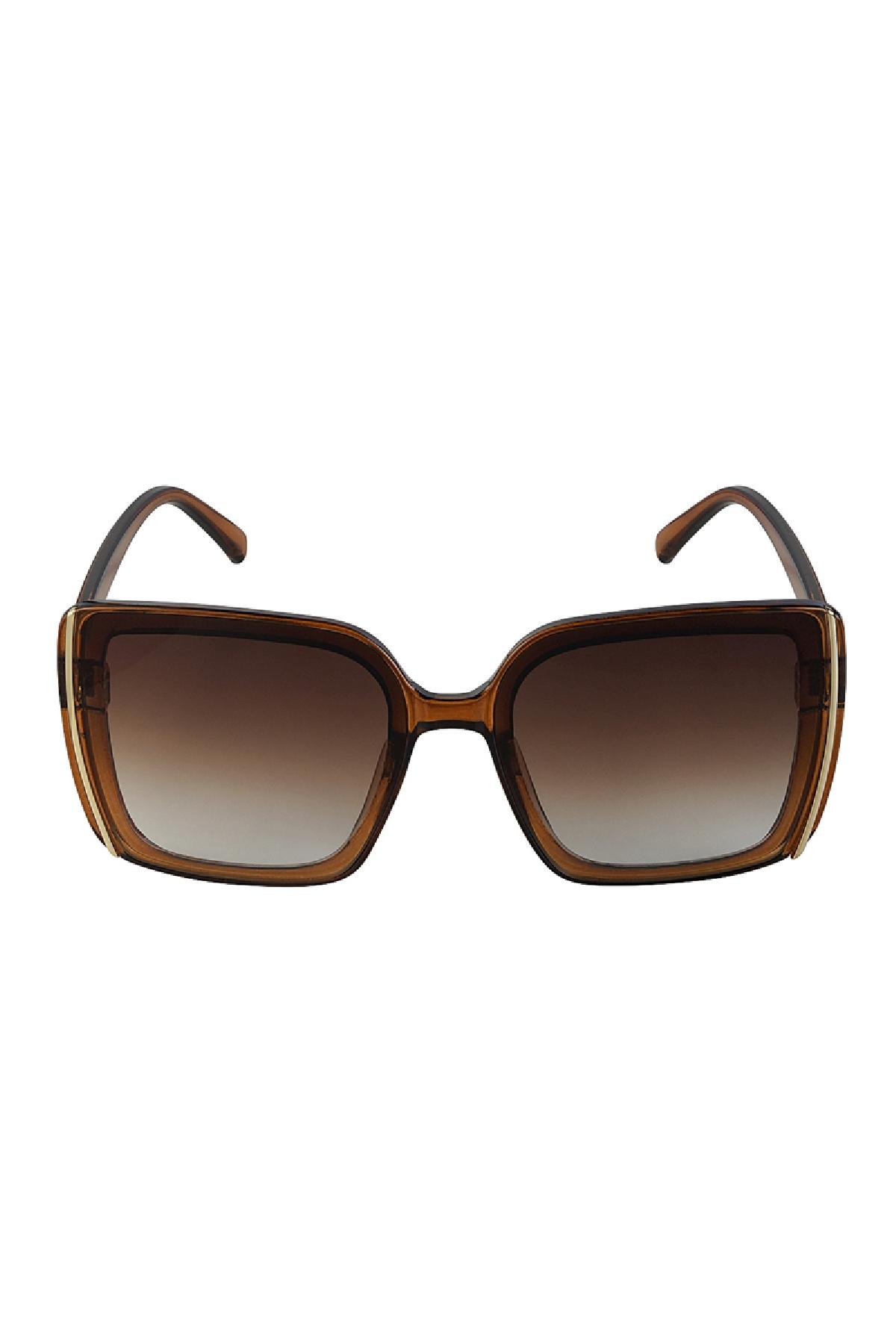 Sunglasses basic with line Brown PC One size h5 Picture5