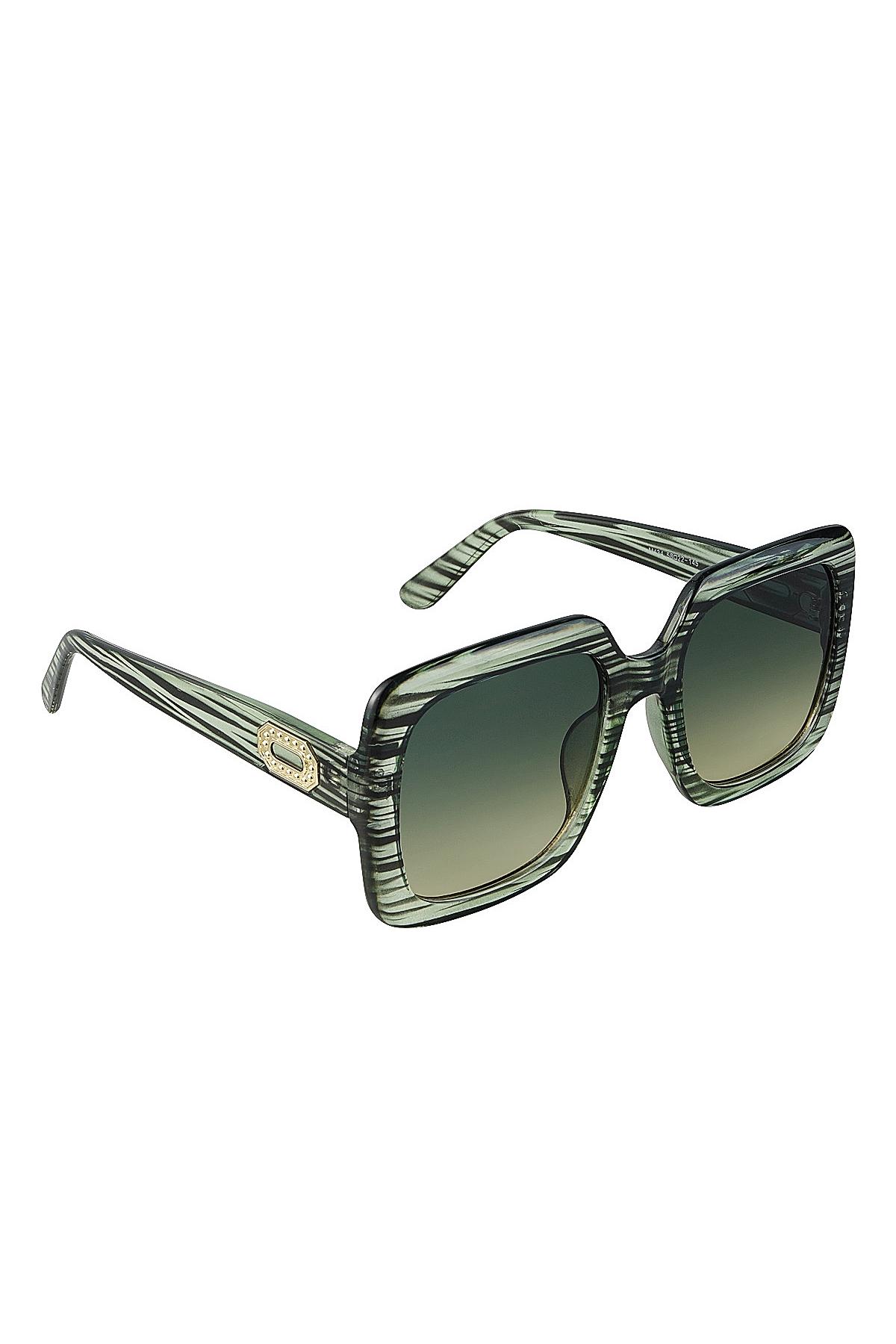 Sunglasses with logo Green PC One size h5 