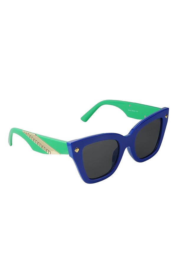 Sunglasses basic/gold Blue PC One size