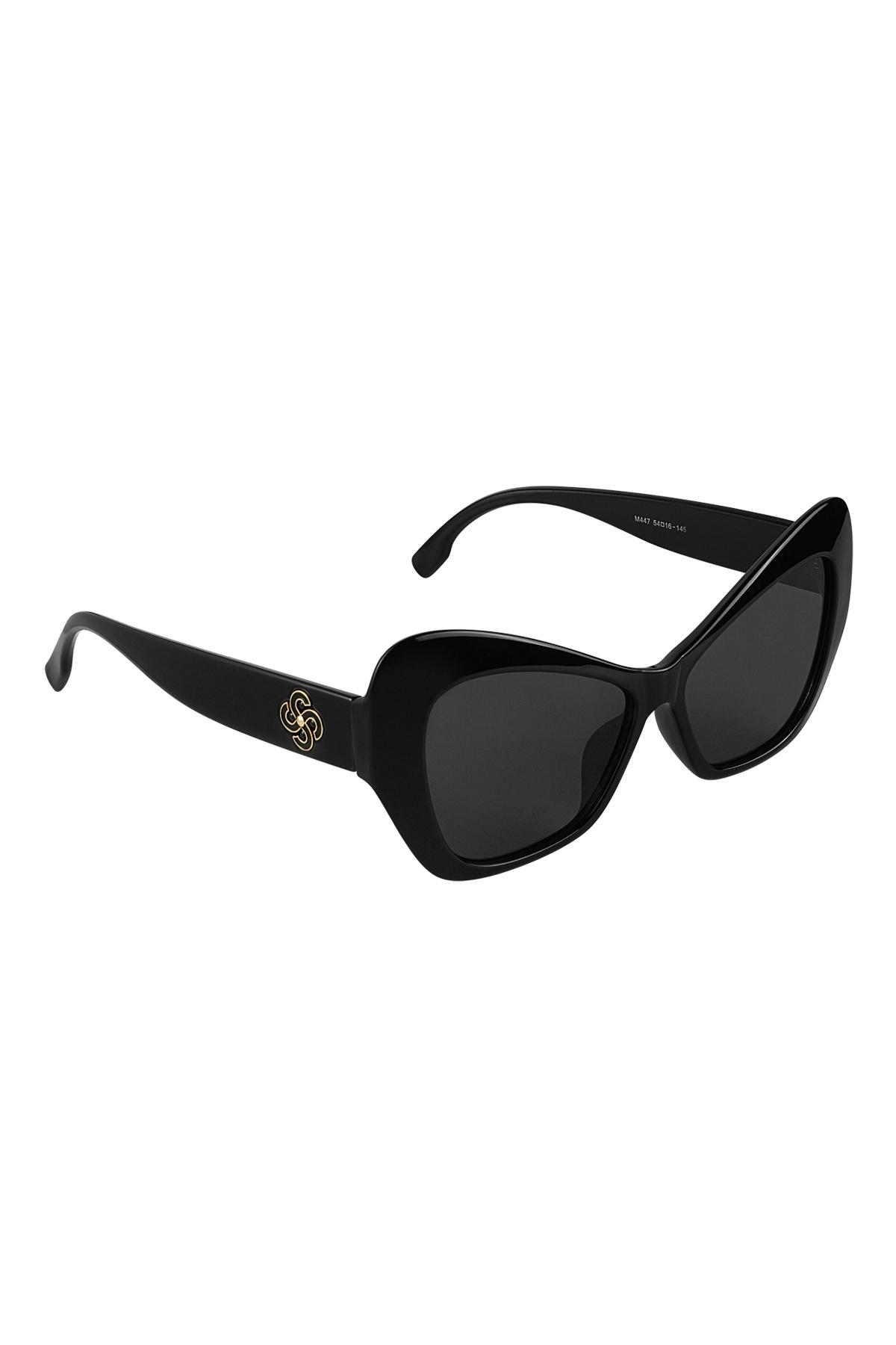 Dichiarazione sugli occhiali da sole Black PC One size h5 