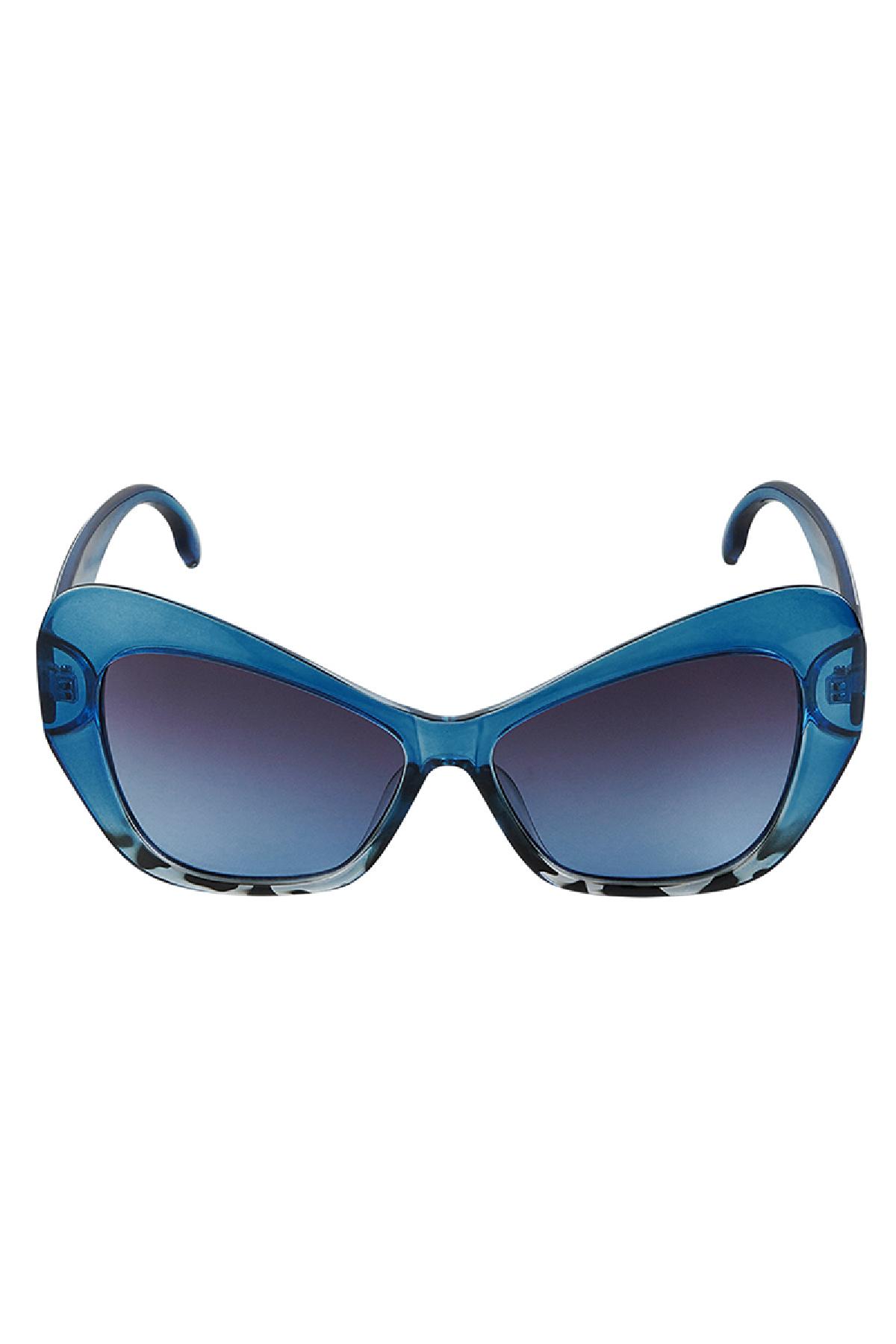 Déclaration de lunettes de soleil Bleu PC Taille unique h5 Image3