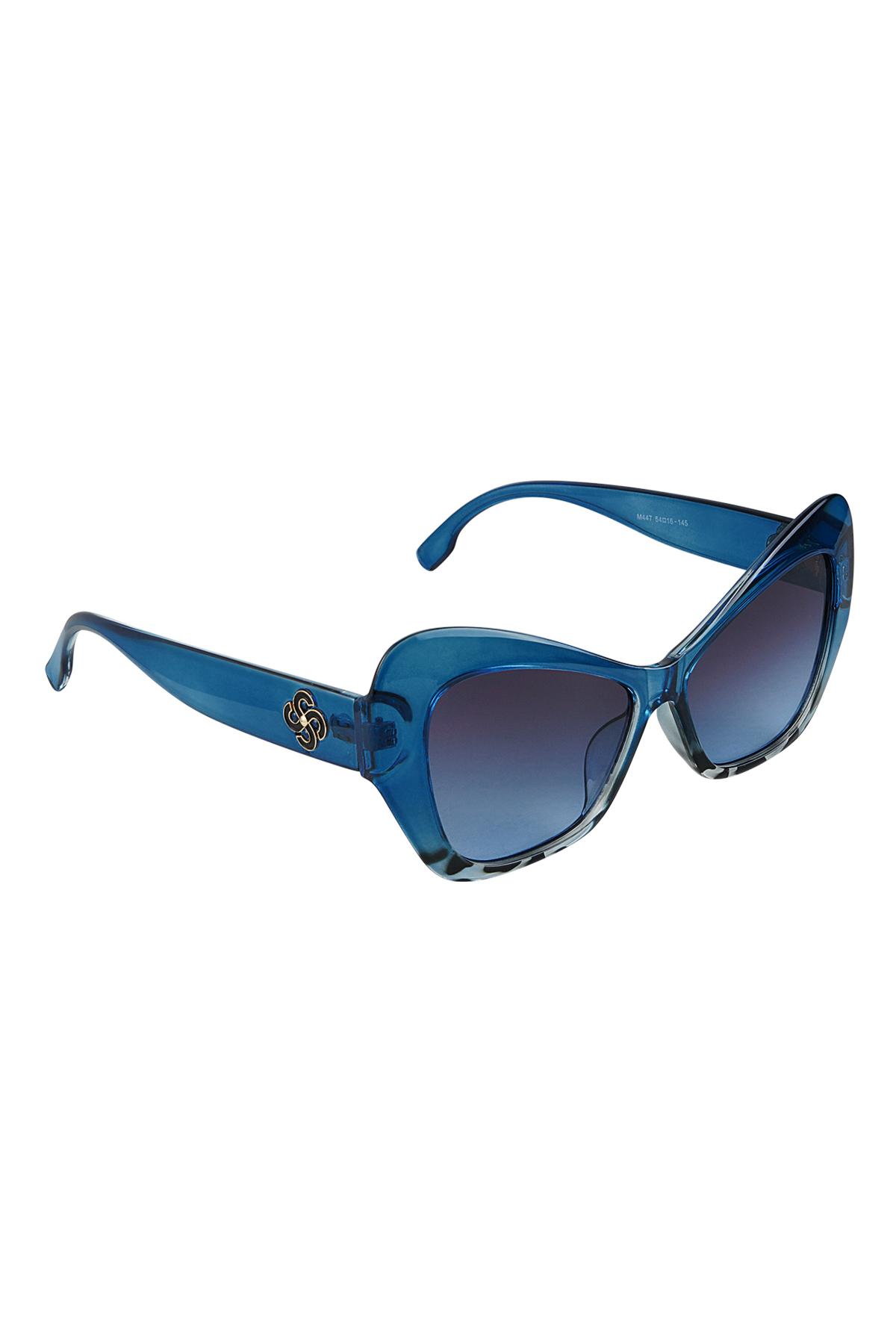 Dichiarazione sugli occhiali da sole Blue PC One size 
