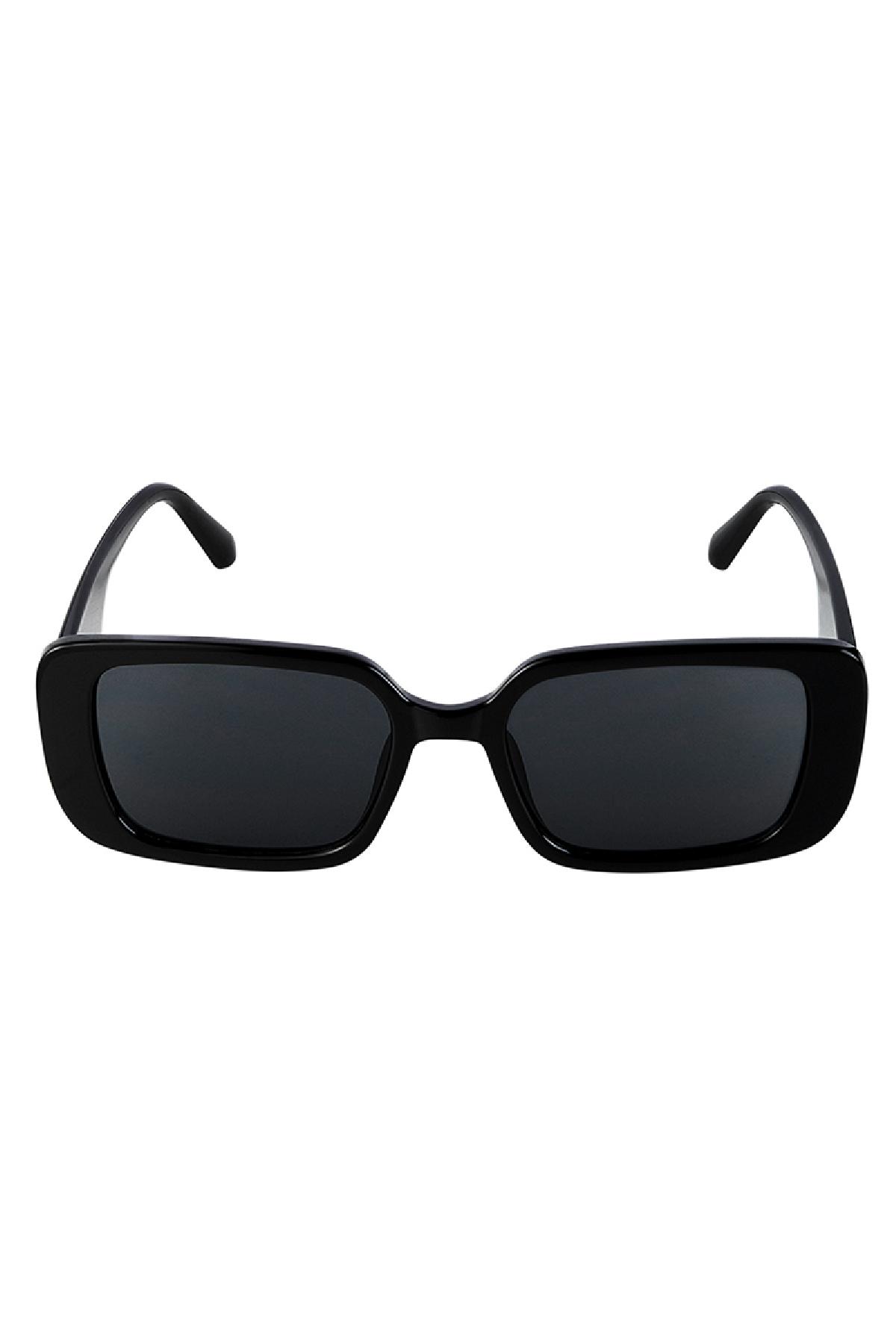 Small frame sunglasses Black PC One size h5 Picture3