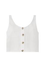 White / M / Button up crop top White M Picture4