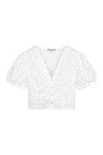 White / S / Blouse crop top White S Picture4