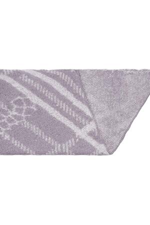 Winter scarf Grey Polyester h5 Picture3