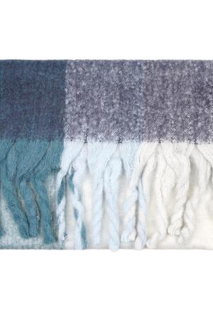 Sjaal met franjes Multi Polyester h5 Afbeelding4