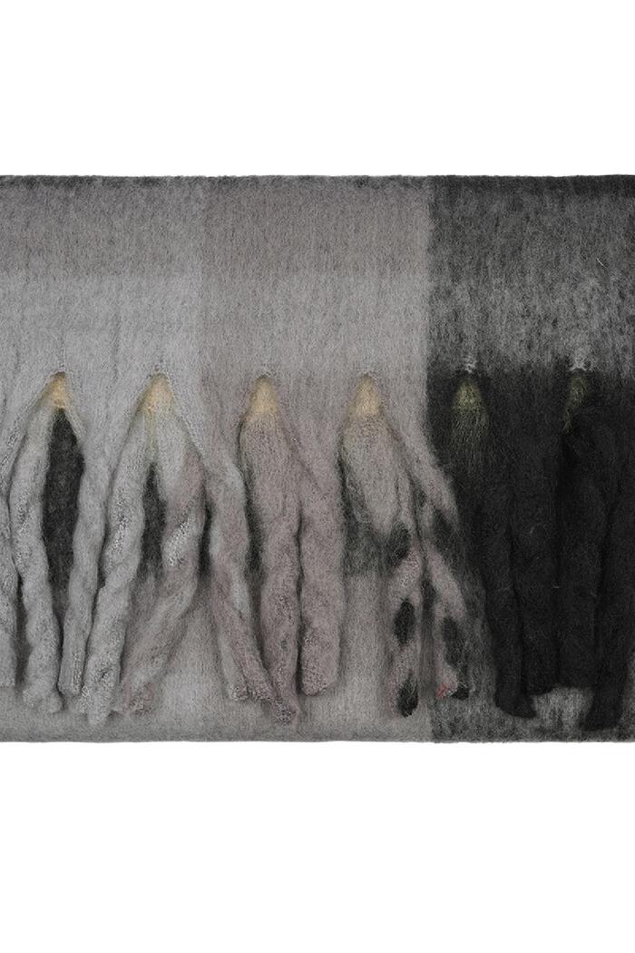 Sjaal met franjes Multi Polyester Afbeelding3