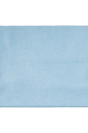 Scarf basic Light Blue Acrylic h5 Picture4