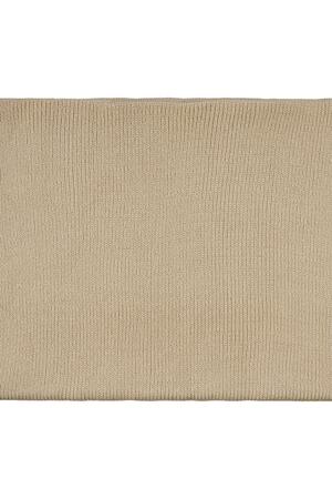 Scarf basic Beige Acrylic h5 Picture4