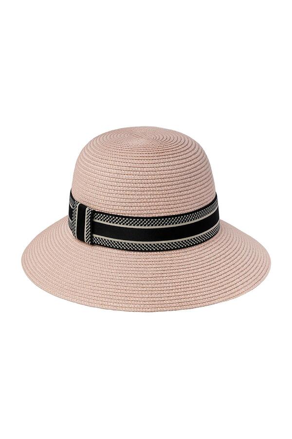 Summer Hat Pink Paper