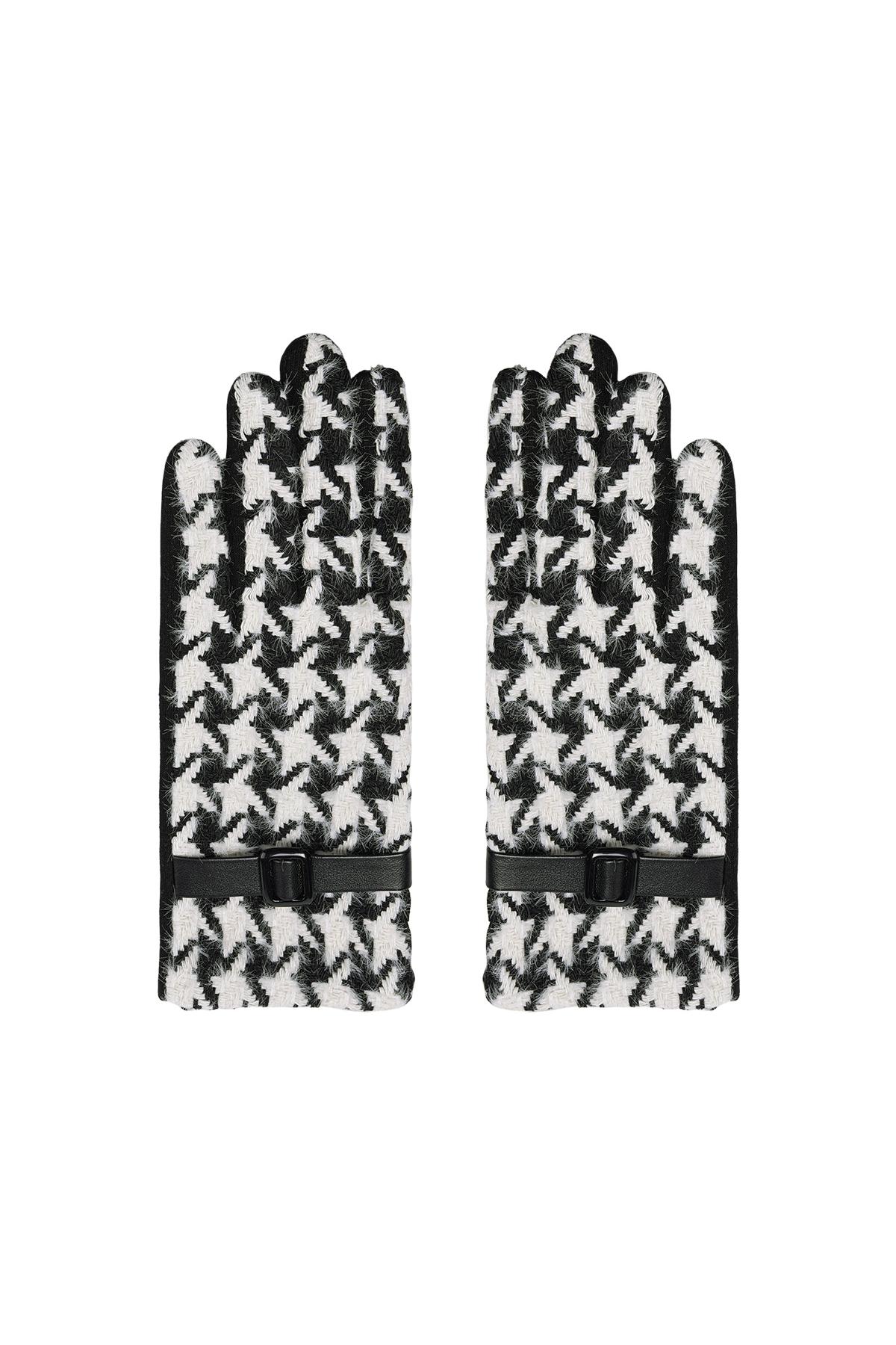 Houndstooth-handschoenen
