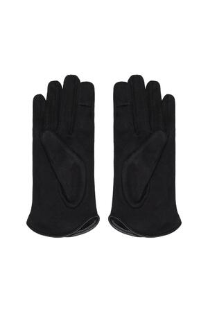 Klassische Handschuhe schwarz Polyester One size h5 Bild3