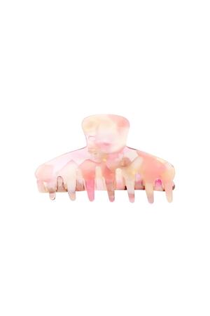 Hair Clip Spotted Pink Sheet Material h5 